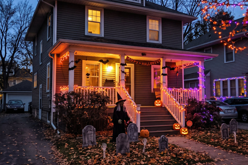 Halloween Night, Handled: Shade Scenes for Trick-or-Treaters, Nervous Pets, and Spooky Silhouettes